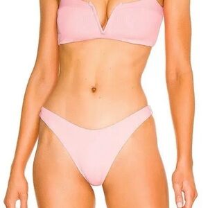 L*Space Cabana Bikini Bottom Bitsy, Crystal Pink, X-Large, NWOT Brand‎ New
